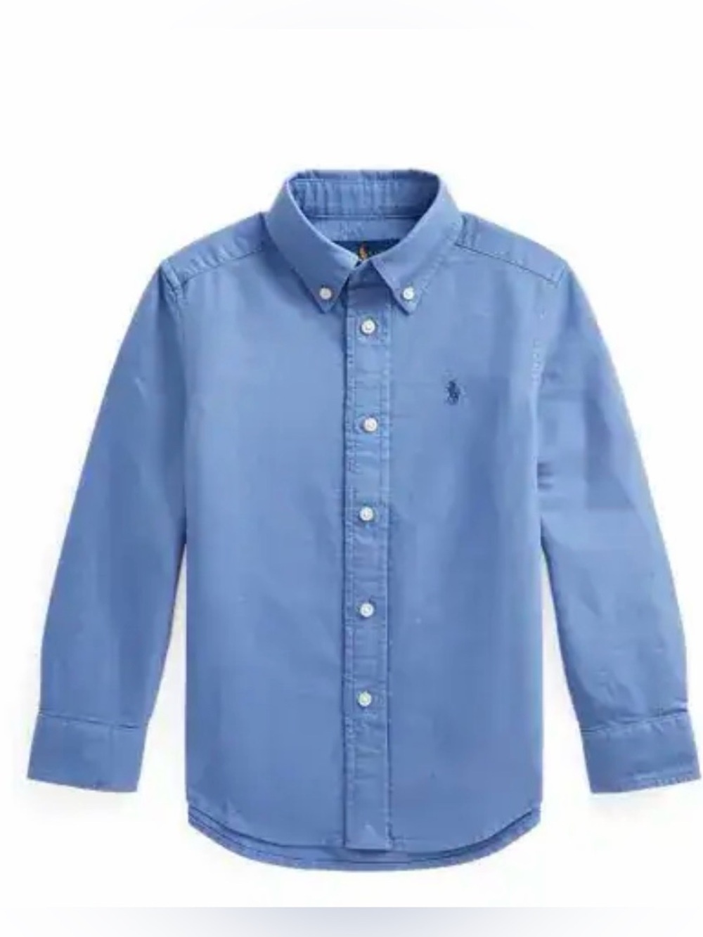 Ralph Lauren Boys Oxford Shirt in Bastille Blue Size 3